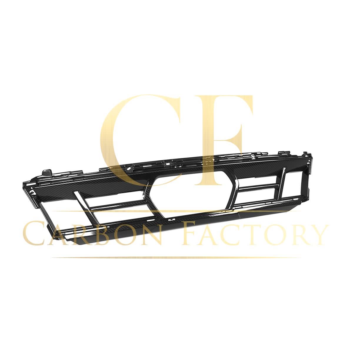 SQ Style Pre-Preg Carbon Fibre Front Centre Trims for BMW G05 X5 LCI 23-25 - Carbon Factory
