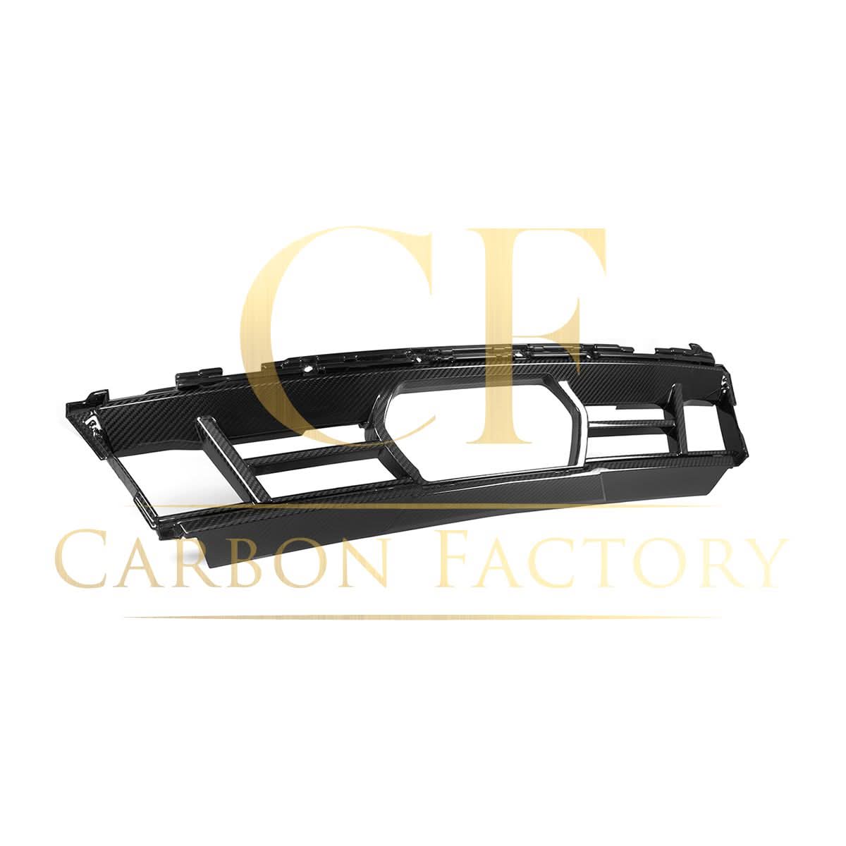SQ Style Pre-Preg Carbon Fibre Front Centre Trims for BMW G05 X5 LCI 23-25 - Carbon Factory