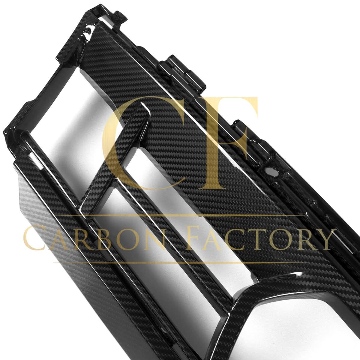 SQ Style Pre-Preg Carbon Fibre Front Centre Trims for BMW G05 X5 LCI 23-25 - Carbon Factory