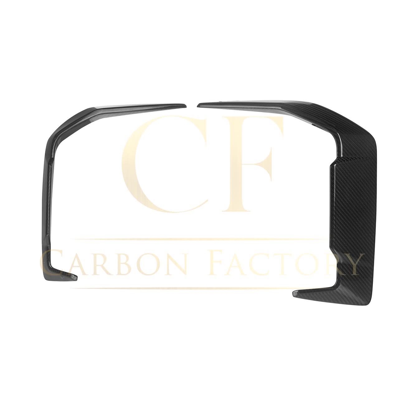 SQ Style Pre-Preg Carbon Fibre Front Side Vent Trim for BMW G60 5 Series 24-Present - Carbon Factory