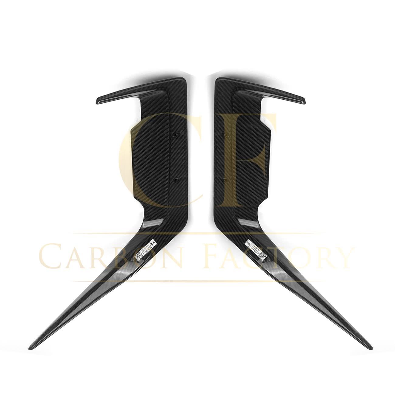 SQ Style Pre-Preg Carbon Fibre Front Side Vent Trim for BMW G60 5 Series 24-Present - Carbon Factory