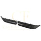 SQ Style Pre-preg Carbon Fibre Rear Bumper Trims for BMW F96 X6M 20-Present - Carbon Factory