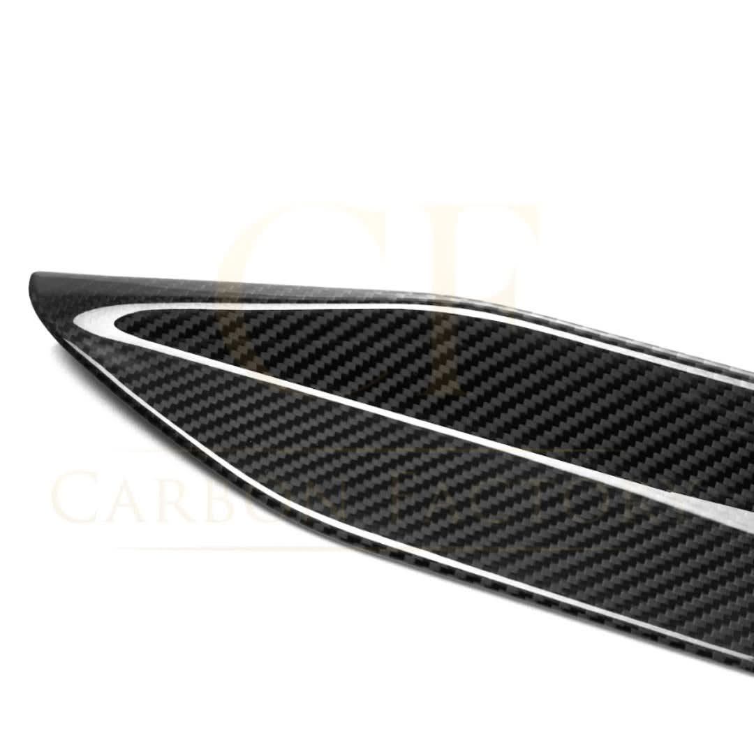 SQ Style Pre-preg Carbon Fibre Rear Bumper Trims for BMW G06 X6 F96 X6M 20-Present - Carbon Factory