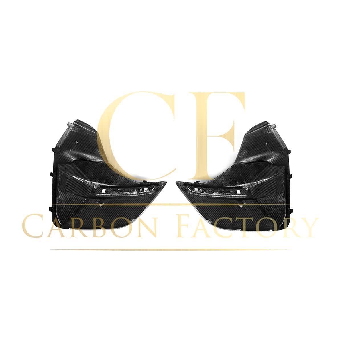 SQ Style Pre-Preg Carbon Fibre Rear Bumper Trims for BMW G26 4 Series Gran Coupe 21-24 - Carbon Factory