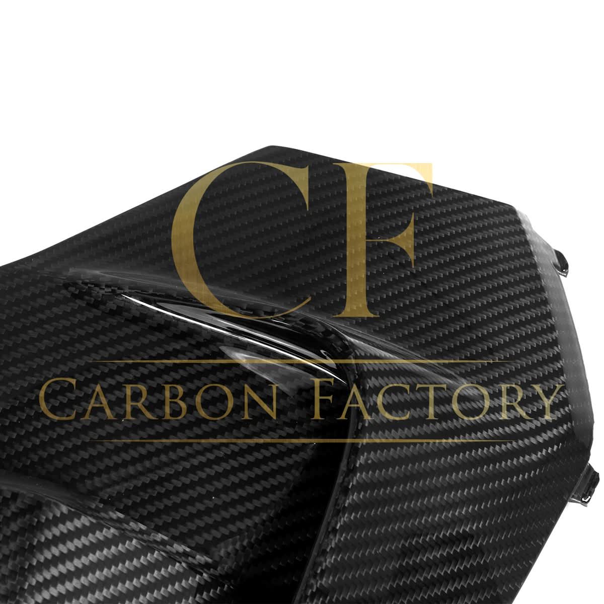 SQ Style Pre-Preg Carbon Fibre Rear Bumper Trims for BMW G26 4 Series Gran Coupe 21-24 - Carbon Factory