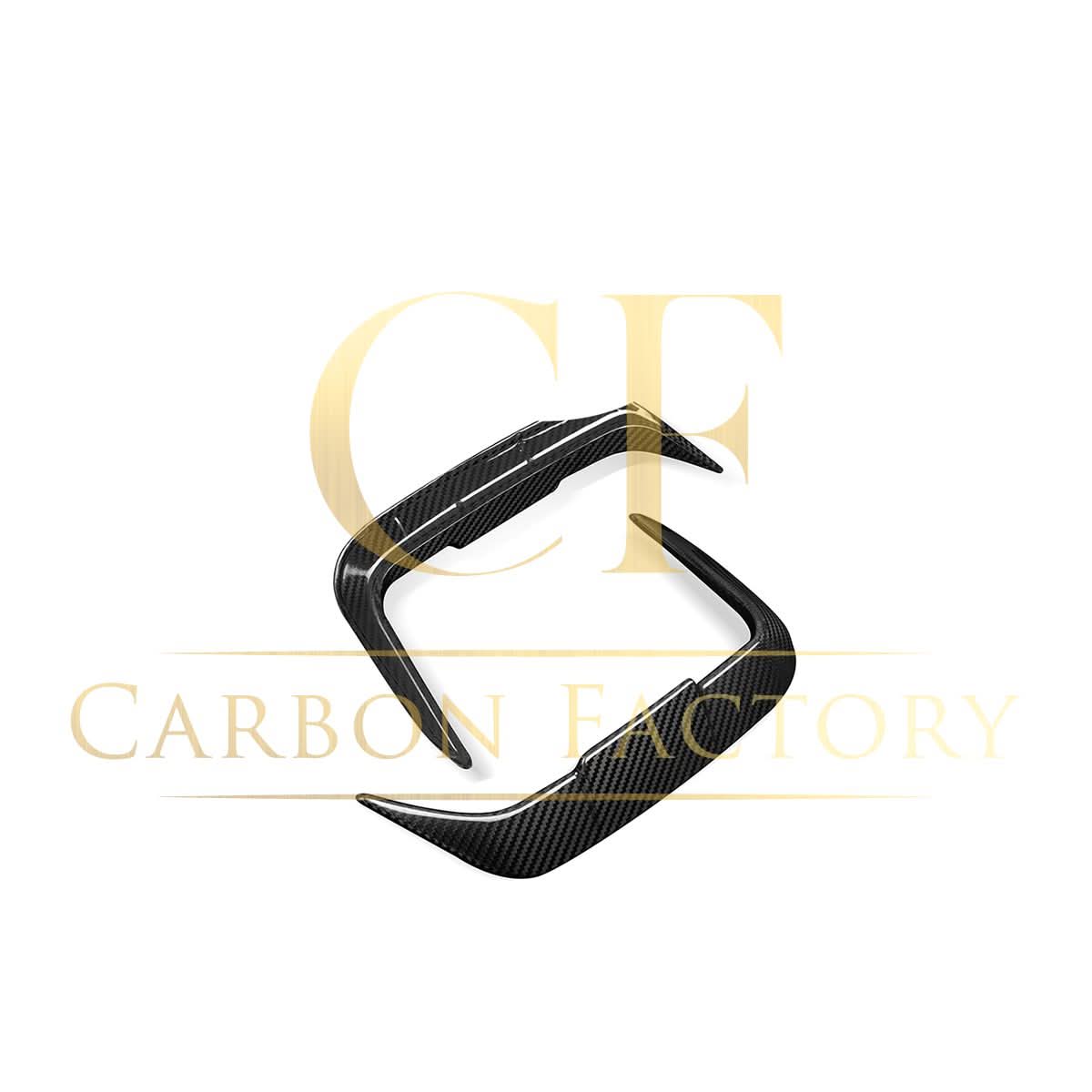 SQ Style Pre-Preg Carbon Fibre Rear Canards for BMW G01 X3 LCI 22-25 - Carbon Factory