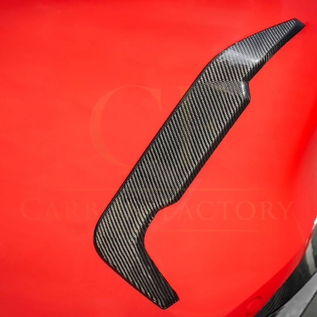 SQ Style Pre-preg Carbon Fibre Rear Side Trims for BMW F96 X6M 20-Present - Carbon Factory