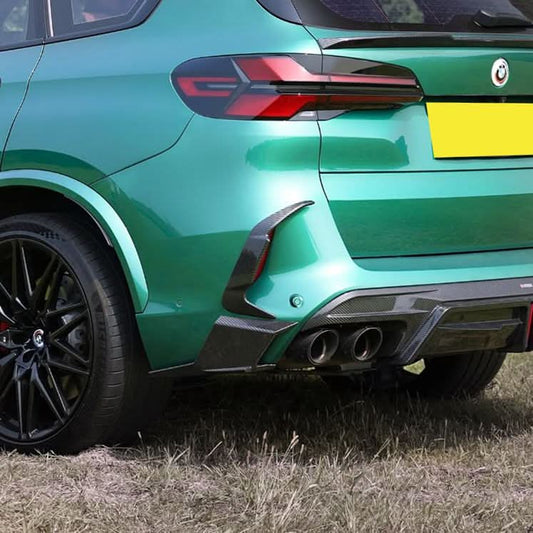 SQ Style Pre-Preg Carbon Fibre Rear Trim for BMW F95 X5M 20-Present - Carbon Factory