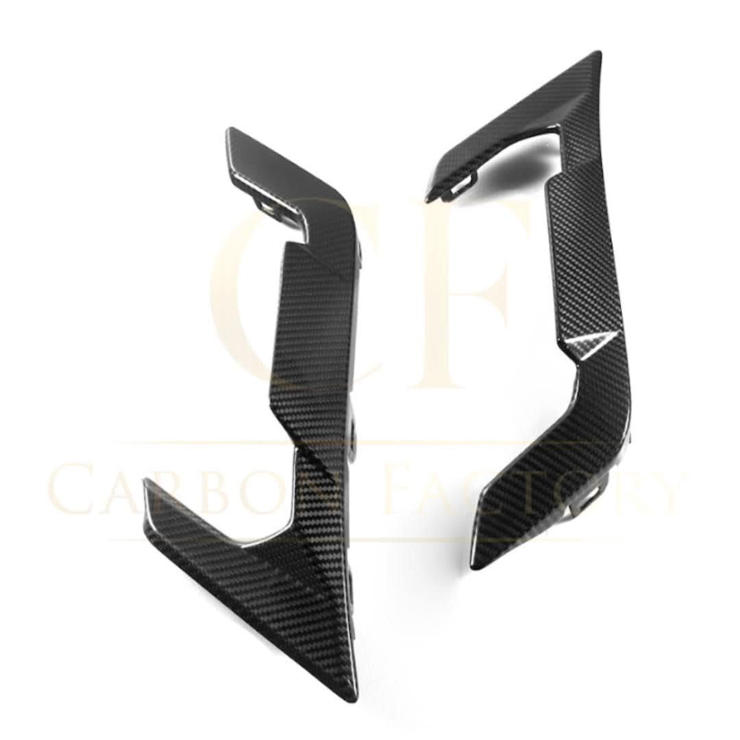 SQ Style Pre-preg Carbon Fibre Side Fender Trims for BMW F96 LCI X6M 20-Present - Carbon Factory