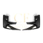 V Style Pre-Preg Carbon Fibre Front Bumper Trims for BMW F97 X3M F98 X4M LCI 22-24 - Carbon Factory