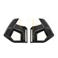 V Style Pre-Preg Carbon Fibre Front Induction Trims for BMW F97 X3M F98 X4M LCI 22-24 - Carbon Factory