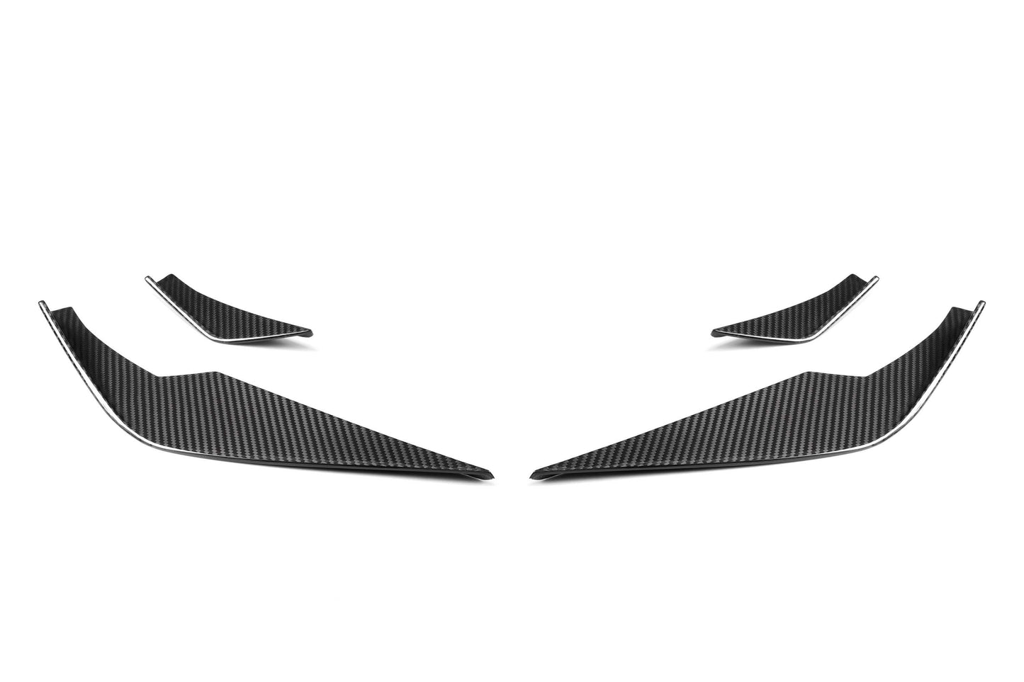 VS Style Pre-Preg Carbon Fibre Front Canards for BMW G80 M3 G82 G83 M4 21-Present - Carbon Factory