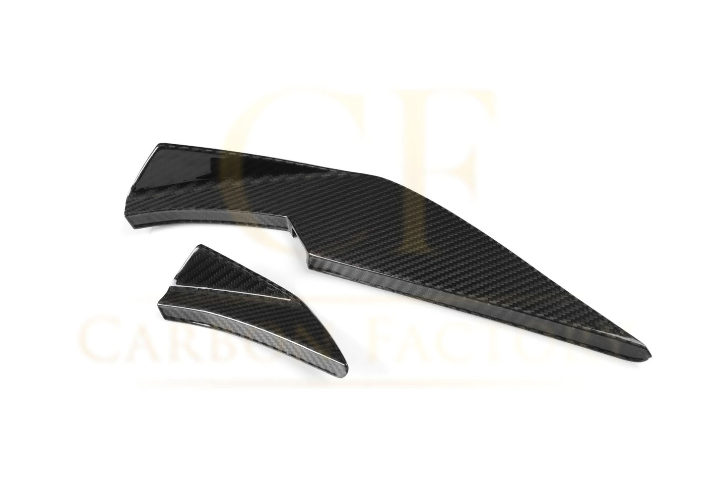 VS Style Pre-Preg Carbon Fibre Front Canards for BMW G80 M3 G82 G83 M4 21-Present - Carbon Factory