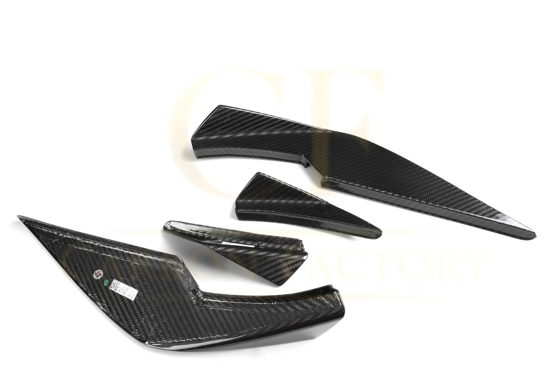 VS Style Pre-Preg Carbon Fibre Front Canards for BMW G80 M3 G82 G83 M4 21-Present - Carbon Factory
