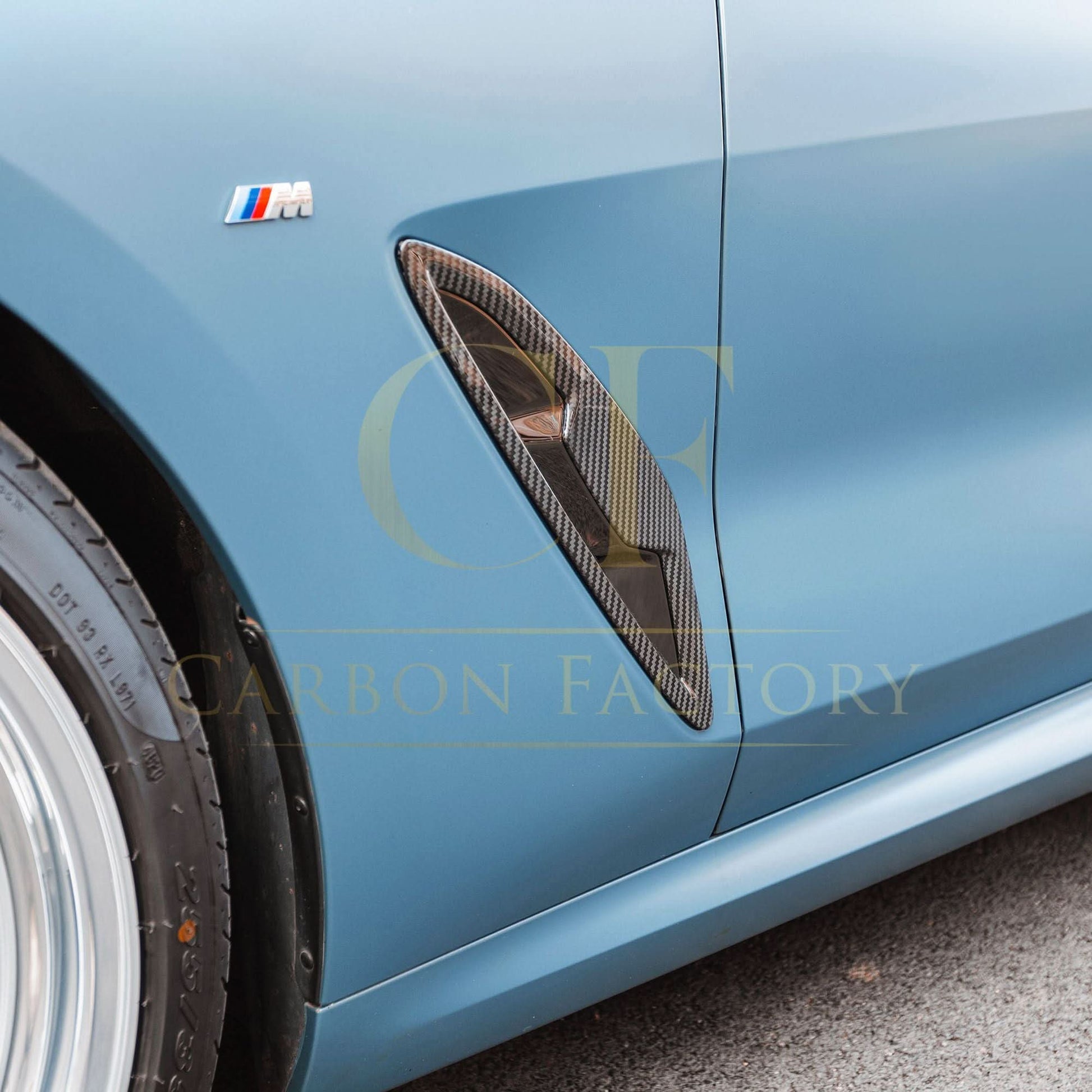 X Style Pre-Preg Carbon Fibre Side Fenders for BMW G14 G15 G16 8 Series 20-24 - Carbon Factory