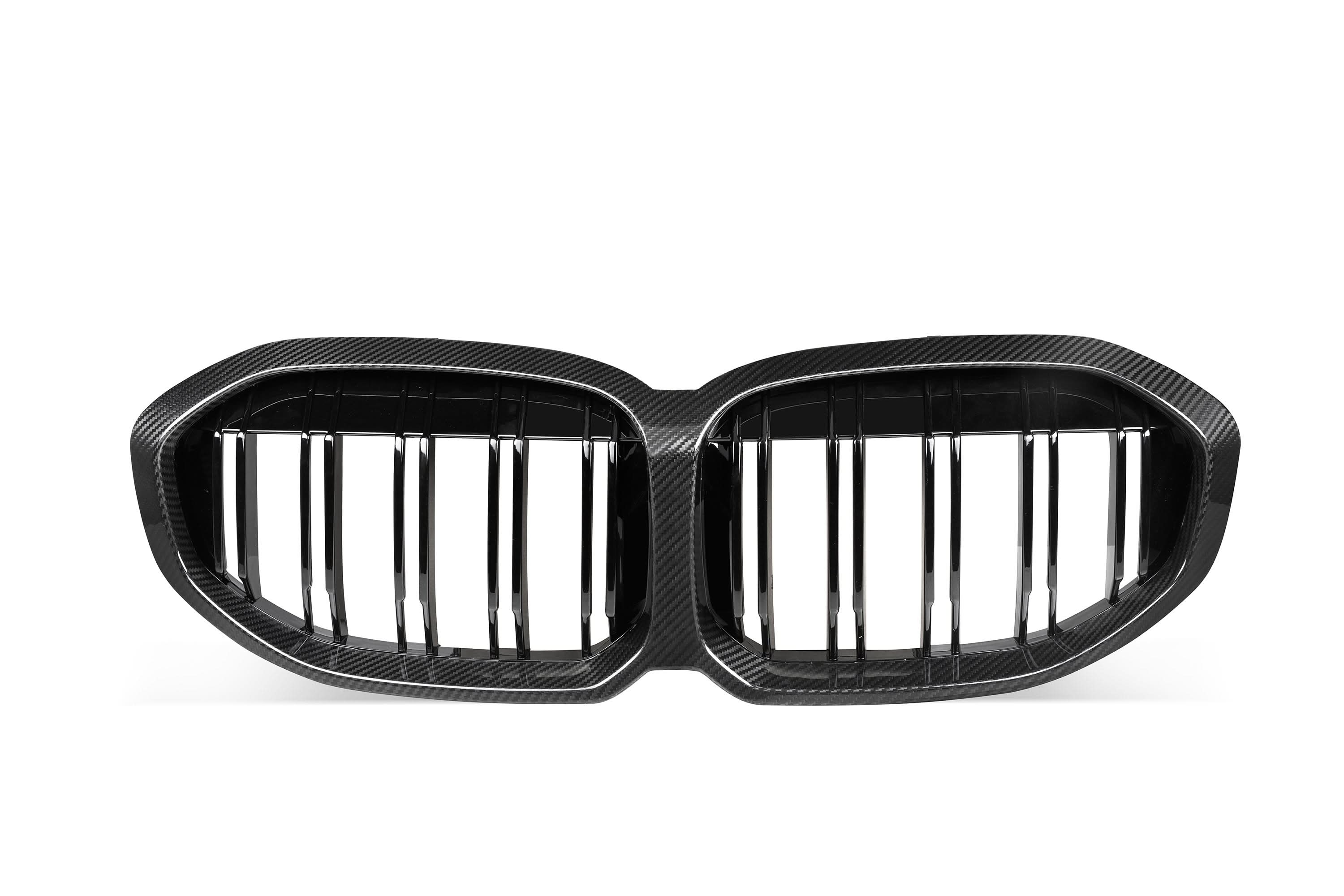 Double Slat Pre-Preg Carbon Fibre Front Grille for BMW F40 1 Series 19-24 - Carbon Factory