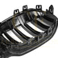 Double Slat Pre-Preg Carbon Fibre Front Grille for BMW F40 1 Series 19-24 - Carbon Factory