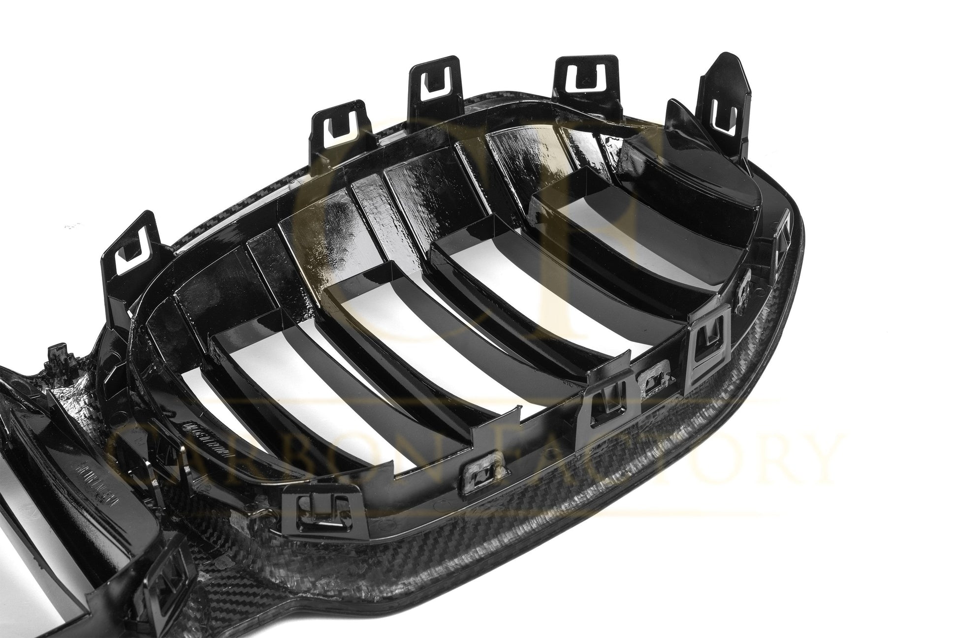 Double Slat Pre-Preg Carbon Fibre Front Grille for BMW F40 1 Series 19-24 - Carbon Factory