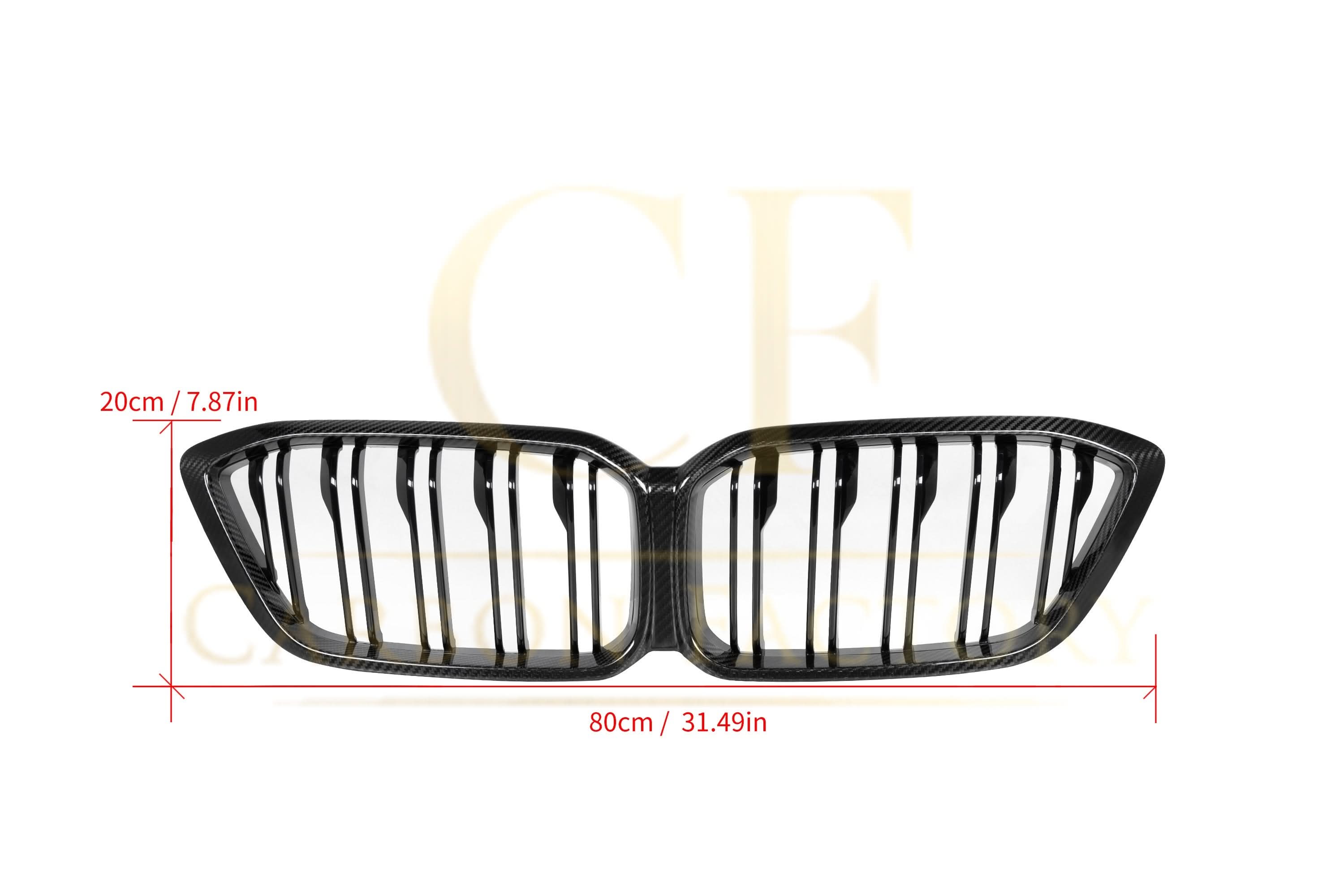 Double Slat Pre-preg Carbon Fibre Front Grille for BMW F87 M2C LCI Competition 13-20 - Carbon Factory
