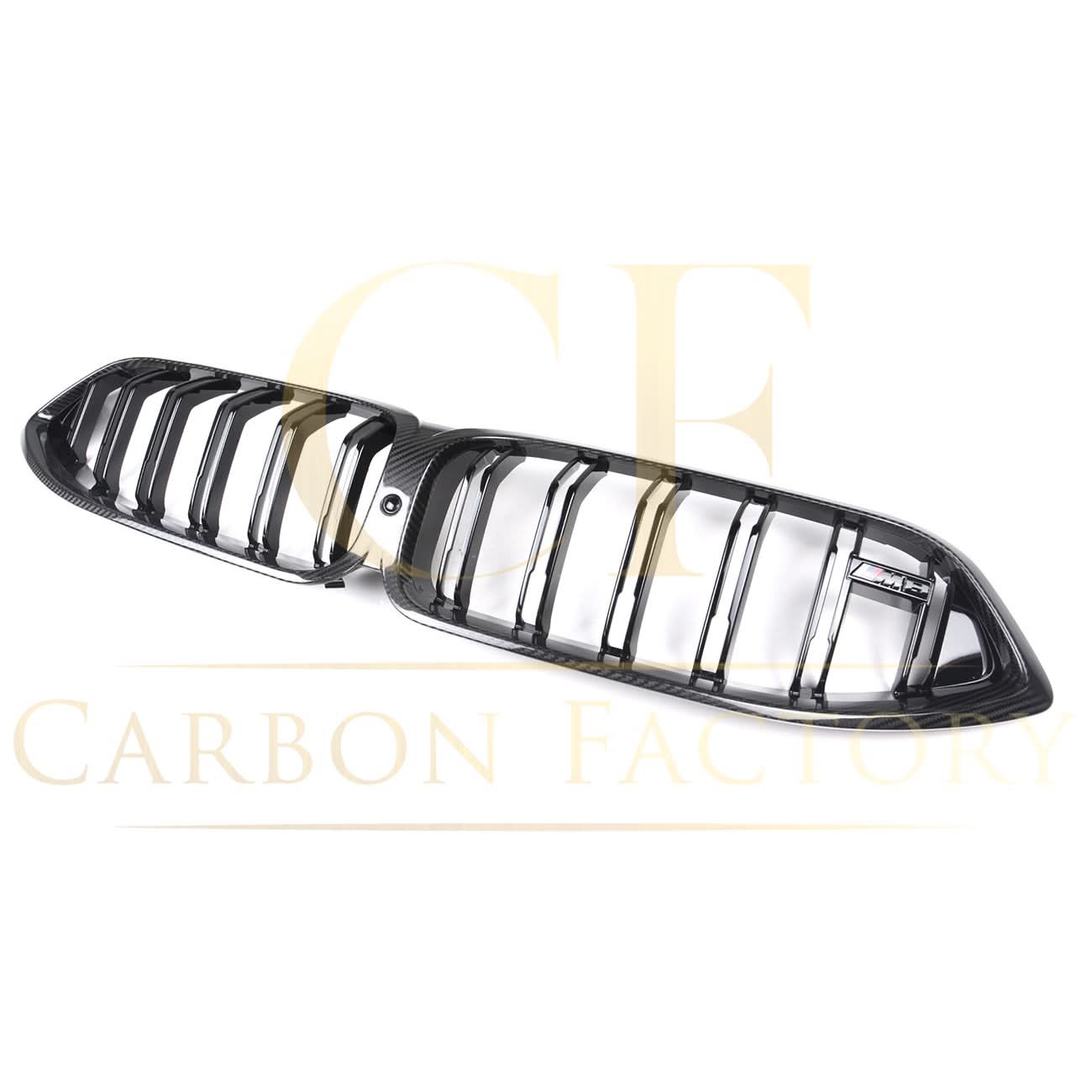 Double Slat Pre-preg Carbon Fibre Front Grille for BMW F91 F92 F93 M8 20-25 - Carbon Factory