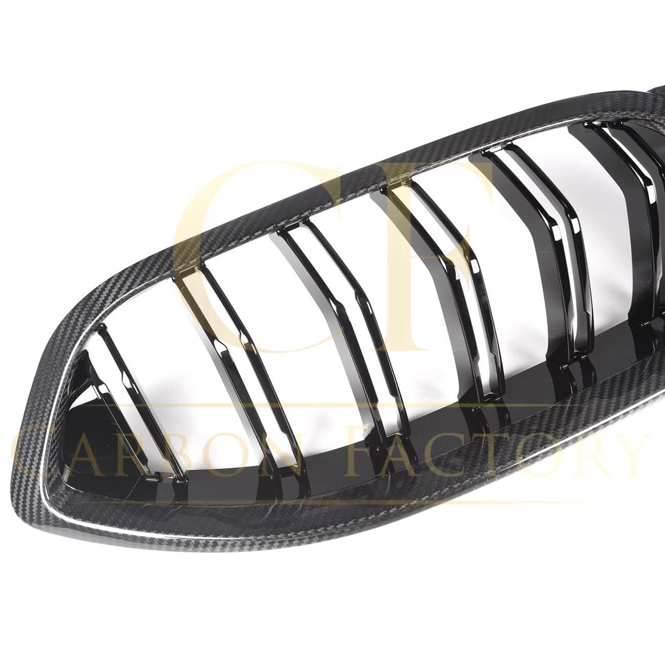 Double Slat Pre-preg Carbon Fibre Front Grille for BMW F91 F92 F93 M8 20-25 - Carbon Factory