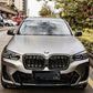 Double Slat Pre-Preg Carbon Fibre Front Grille for BMW G08 IX3 LCI 22-25 - Carbon Factory