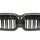 Double Slat Pre-Preg Carbon Fibre Front Grille for BMW G08 IX3 LCI 22-25 - Carbon Factory