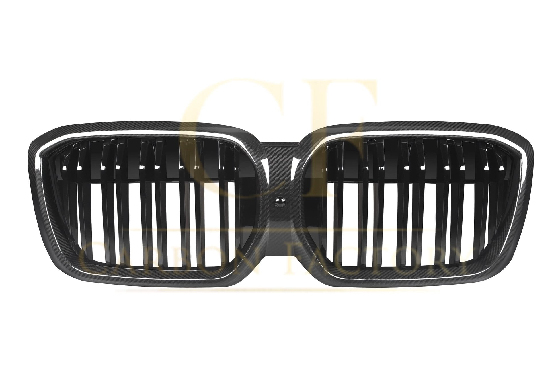 Double Slat Pre-Preg Carbon Fibre Front Grille for BMW G08 IX3 LCI 22-25 - Carbon Factory