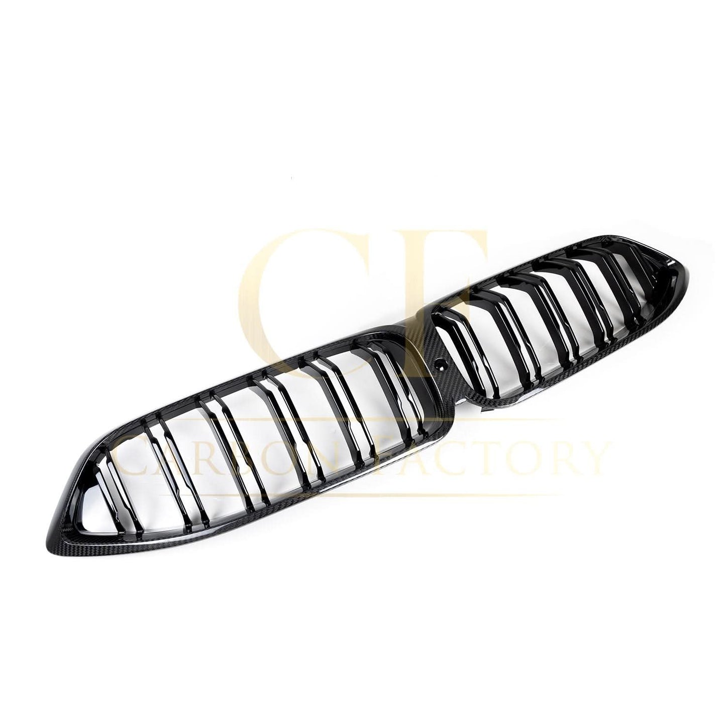 Double Slat Pre-preg Carbon Fibre Front Grille for BMW G14 G15 G16 8 Series 18-22 - Carbon Factory
