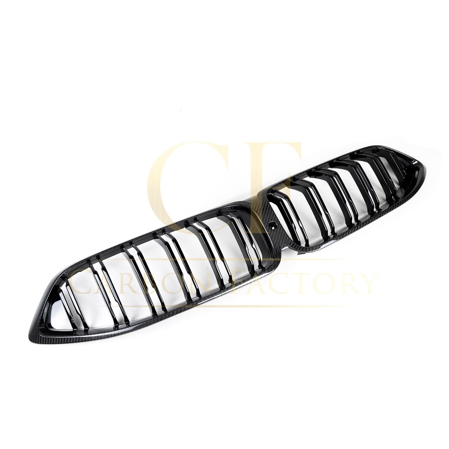 Double Slat Pre-preg Carbon Fibre Front Grille for BMW G14 G15 G16 8 Series 18-22 - Carbon Factory