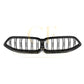 Double Slat Pre-preg Carbon Fibre Front Grille for BMW G14 G15 G16 8 Series LCI 23-24 - Carbon Factory