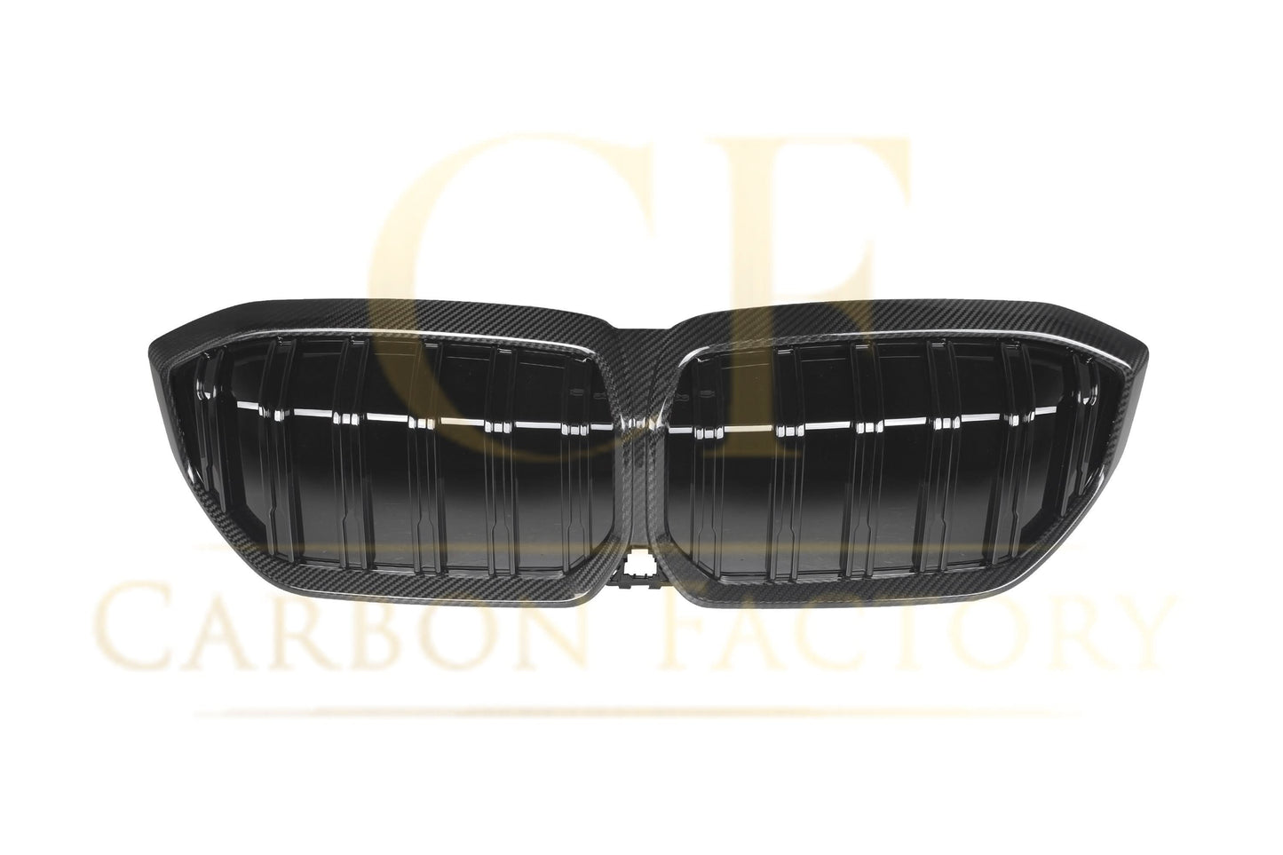 Double Slat Pre-Preg Carbon Fibre Front Grille for BMW i3 23-25 - Carbon Factory