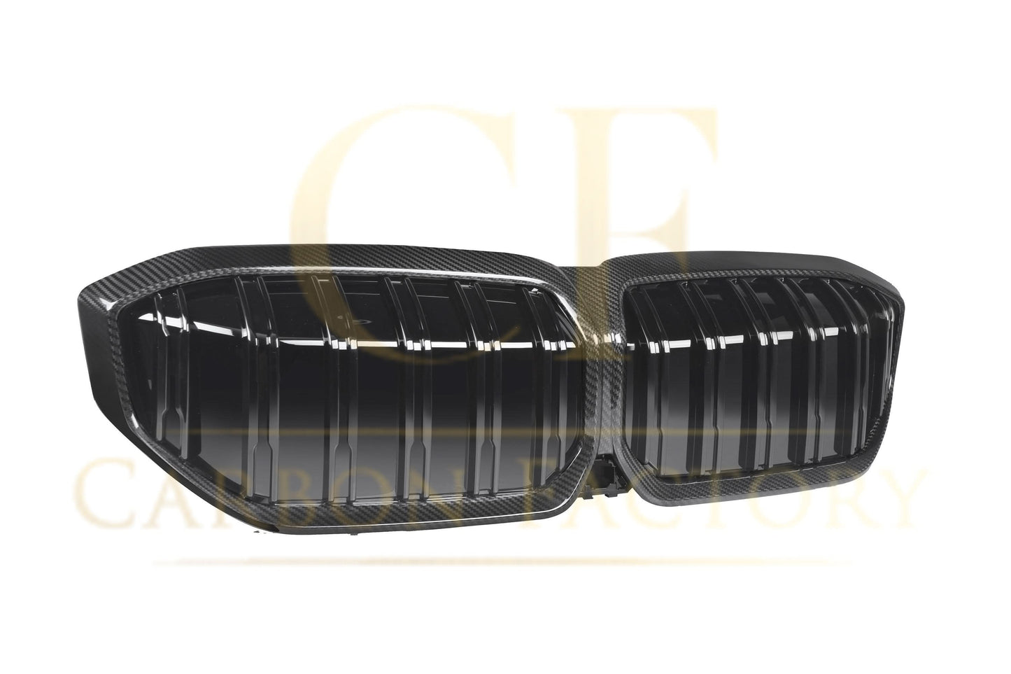 Double Slat Pre-Preg Carbon Fibre Front Grille for BMW i3 23-25 - Carbon Factory