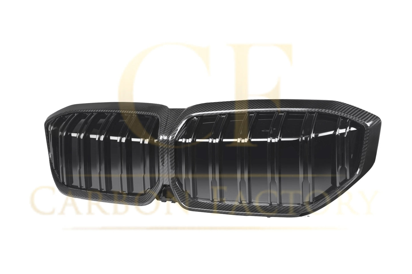 Double Slat Pre-Preg Carbon Fibre Front Grille for BMW i3 23-25 - Carbon Factory