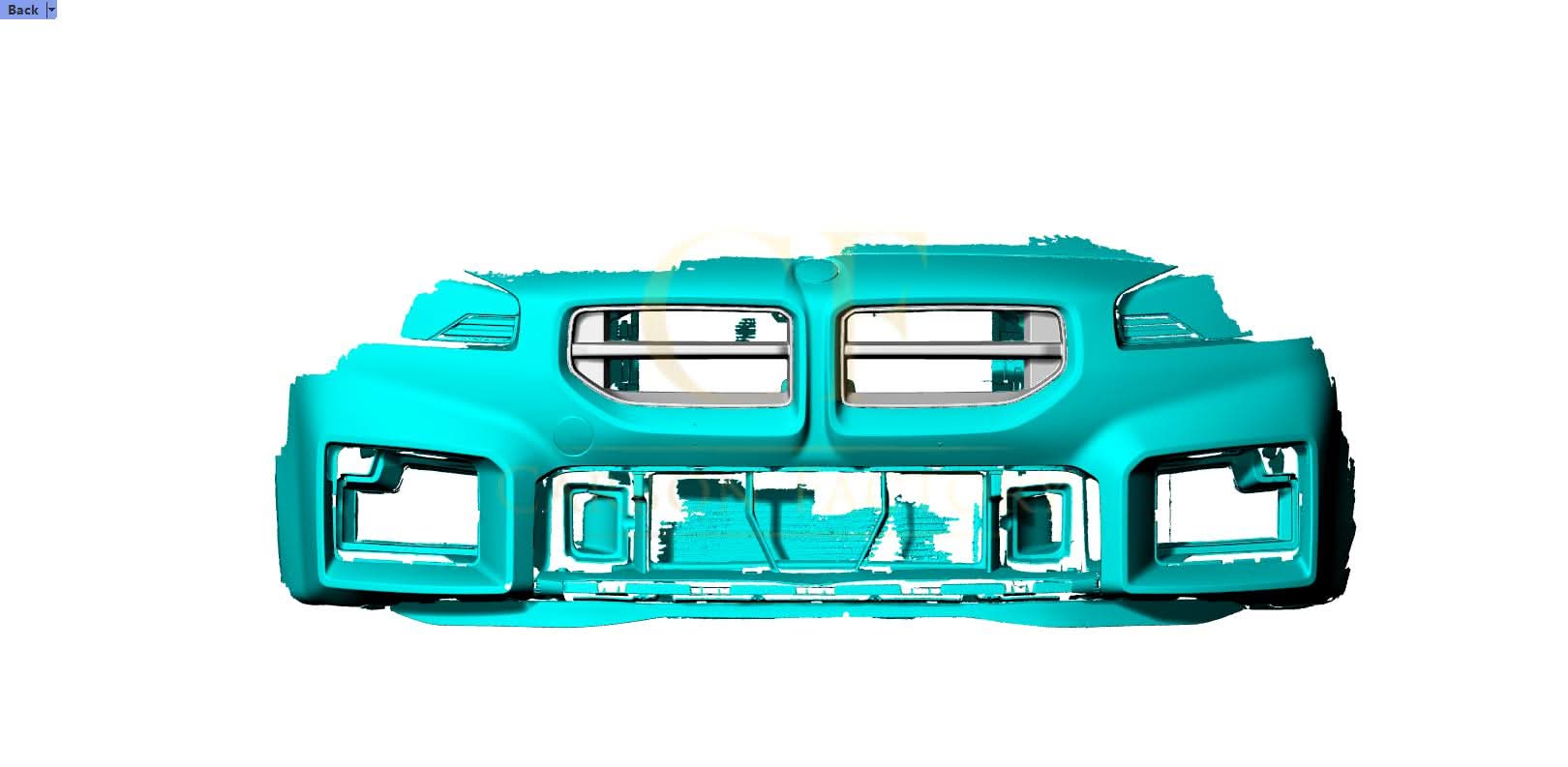 GT style Pre-Preg Carbon Fibre Front Grill for BMW G87 M2 23-Present - Carbon Factory