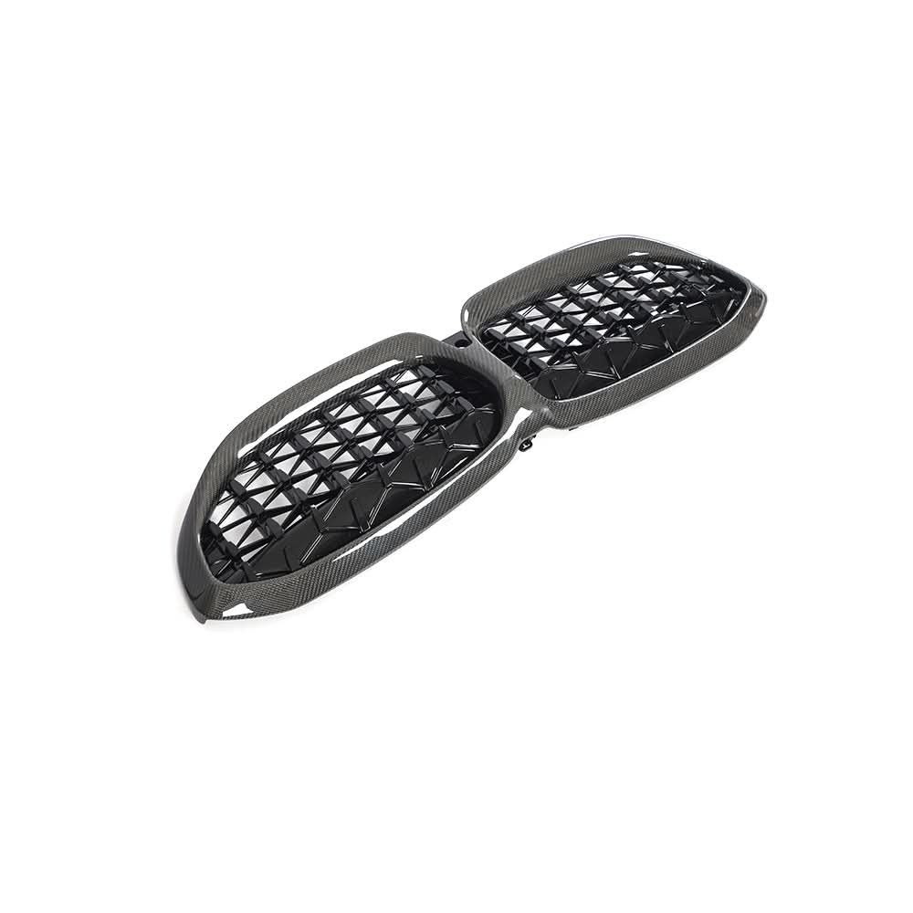 Meteor Style Carbon Fibre Front Grille for BMW G20 G21 3 Series 19-22 - Carbon Factory