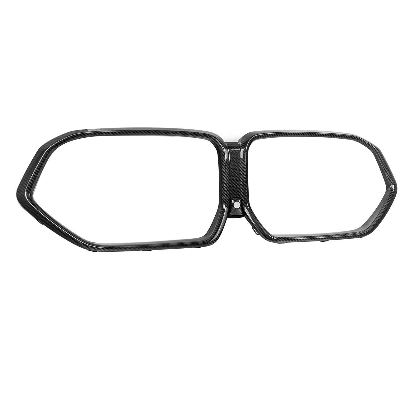 OEM Style Pre-Preg Carbon Fibre Grill Frame for BMW F95 F96 X5M X6M 24-Present - Carbon Factory
