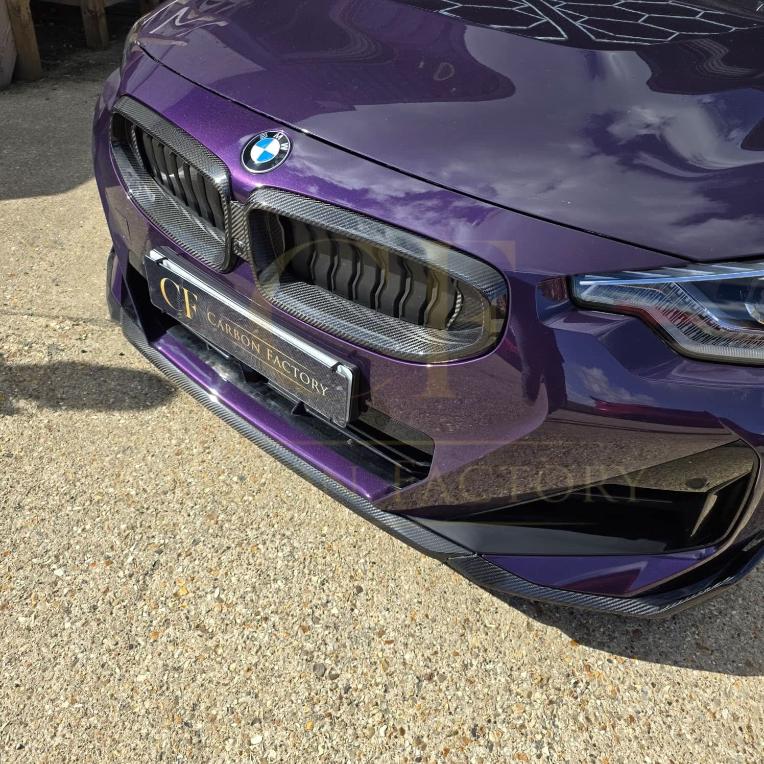 Pre-Preg Carbon Fibre Front Grille for BMW 2 Series G42 Coupe 21-Present - Carbon Factory