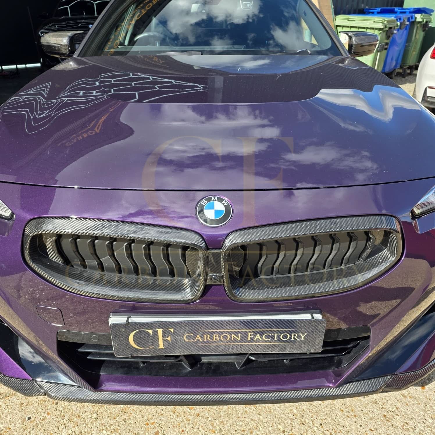 Pre-Preg Carbon Fibre Front Grille for BMW 2 Series G42 Coupe 21-Present - Carbon Factory