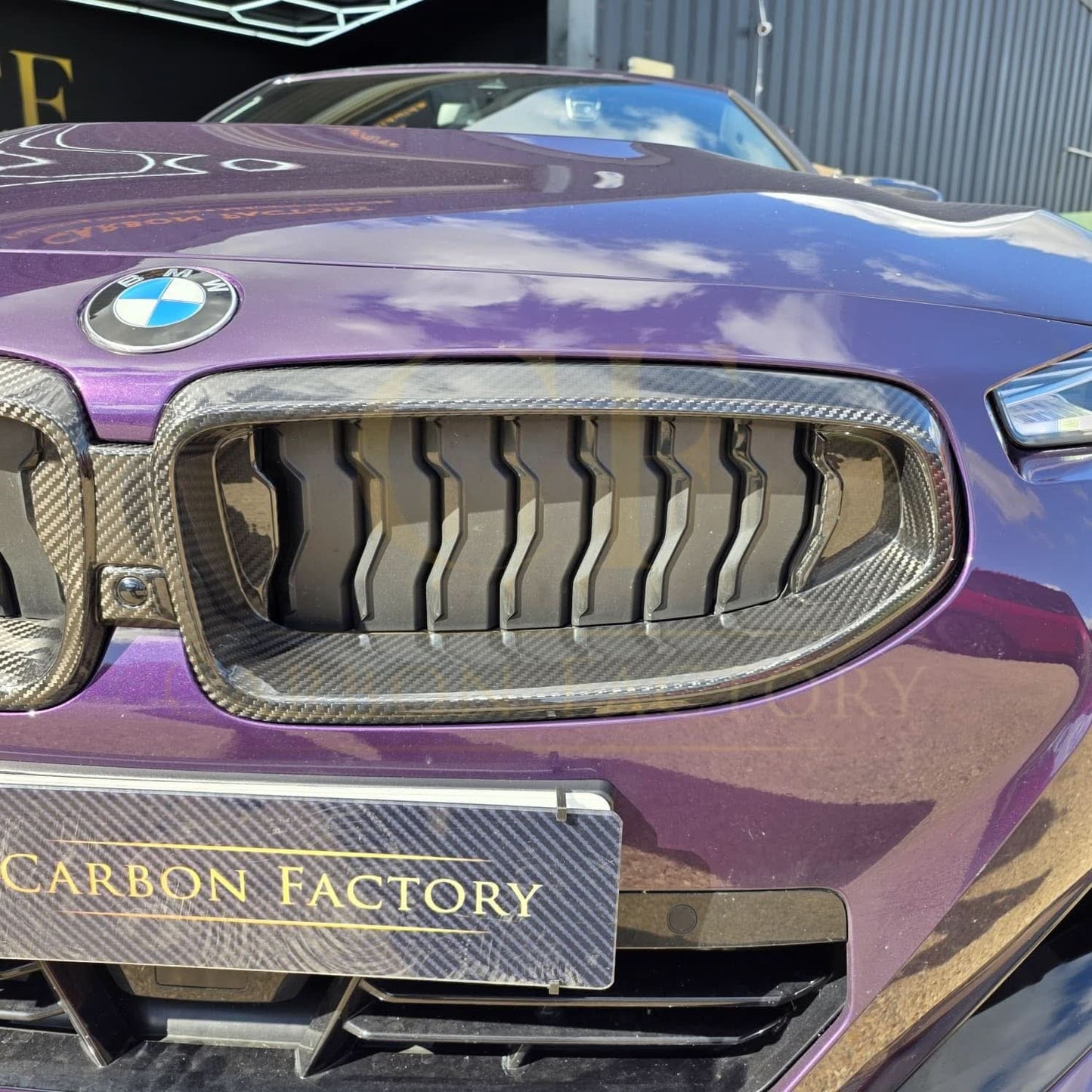 Pre-Preg Carbon Fibre Front Grille for BMW 2 Series G42 Coupe 21-Present - Carbon Factory