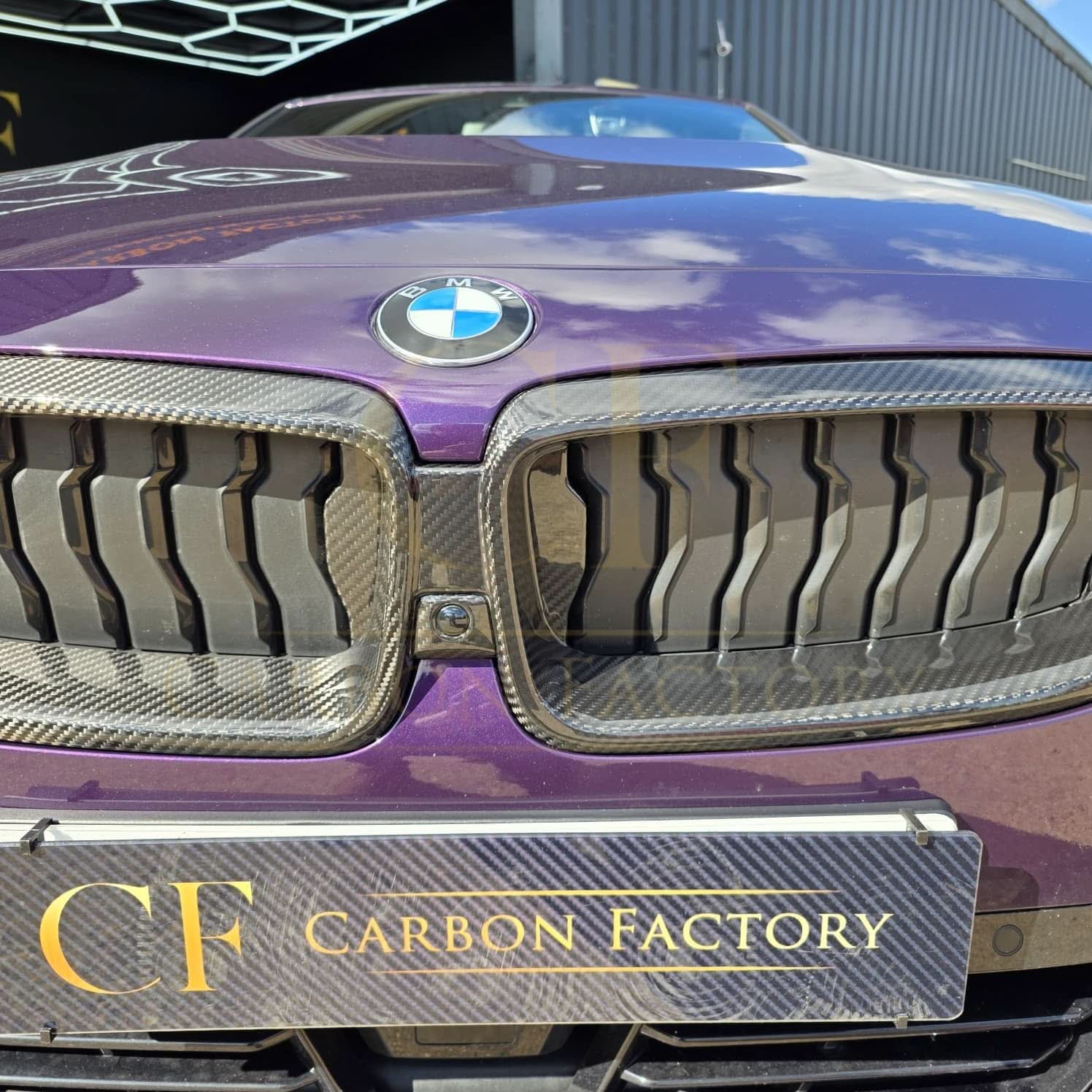 Pre-Preg Carbon Fibre Front Grille for BMW 2 Series G42 Coupe 21-Present - Carbon Factory
