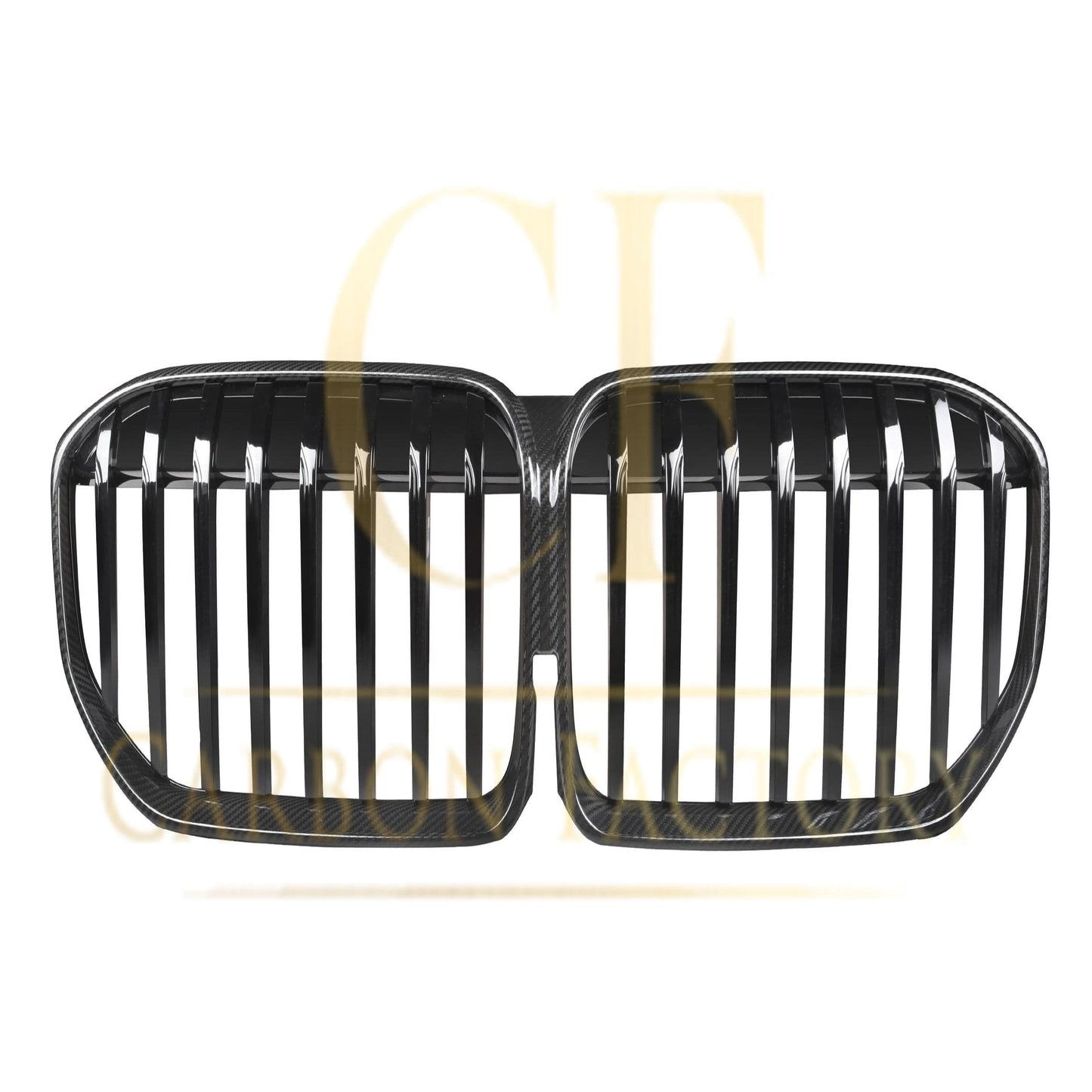 Pre-Preg Carbon Fibre Front Grille for BMW G11 G12 7 Series LCI 20-23 - Carbon Factory