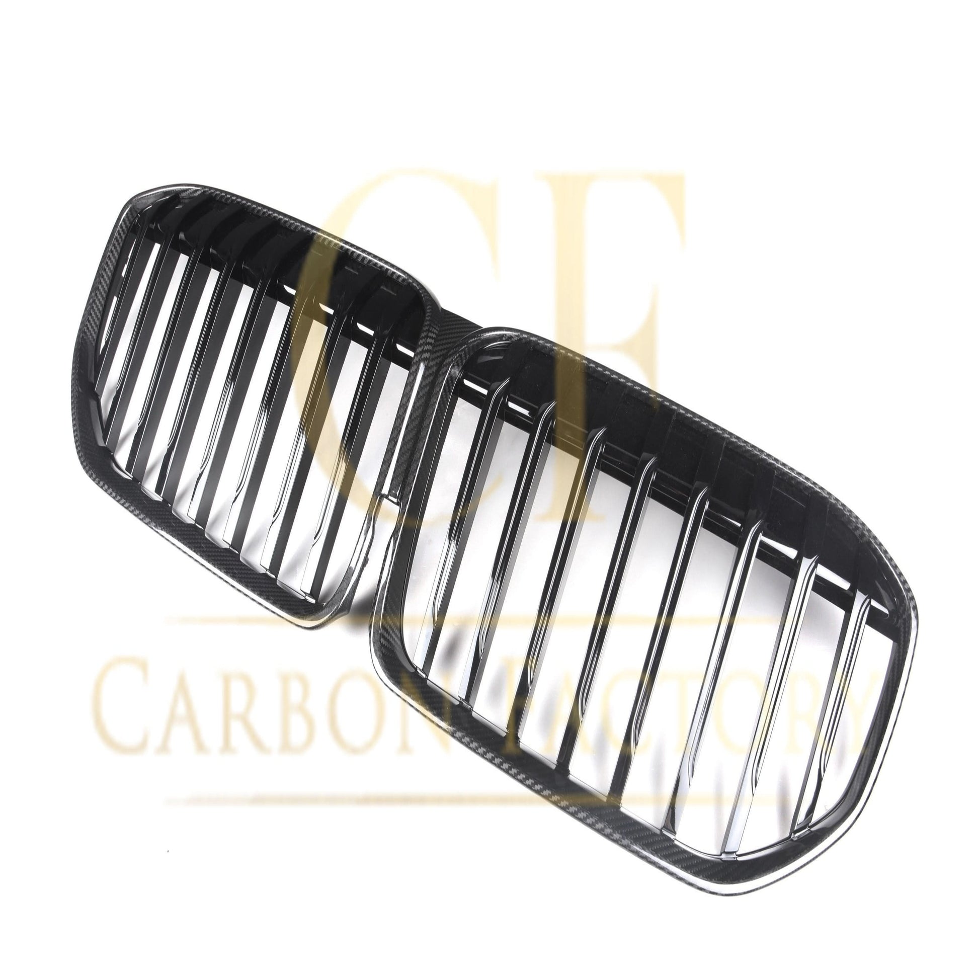 Pre-Preg Carbon Fibre Front Grille for BMW G11 G12 7 Series LCI 20-23 - Carbon Factory