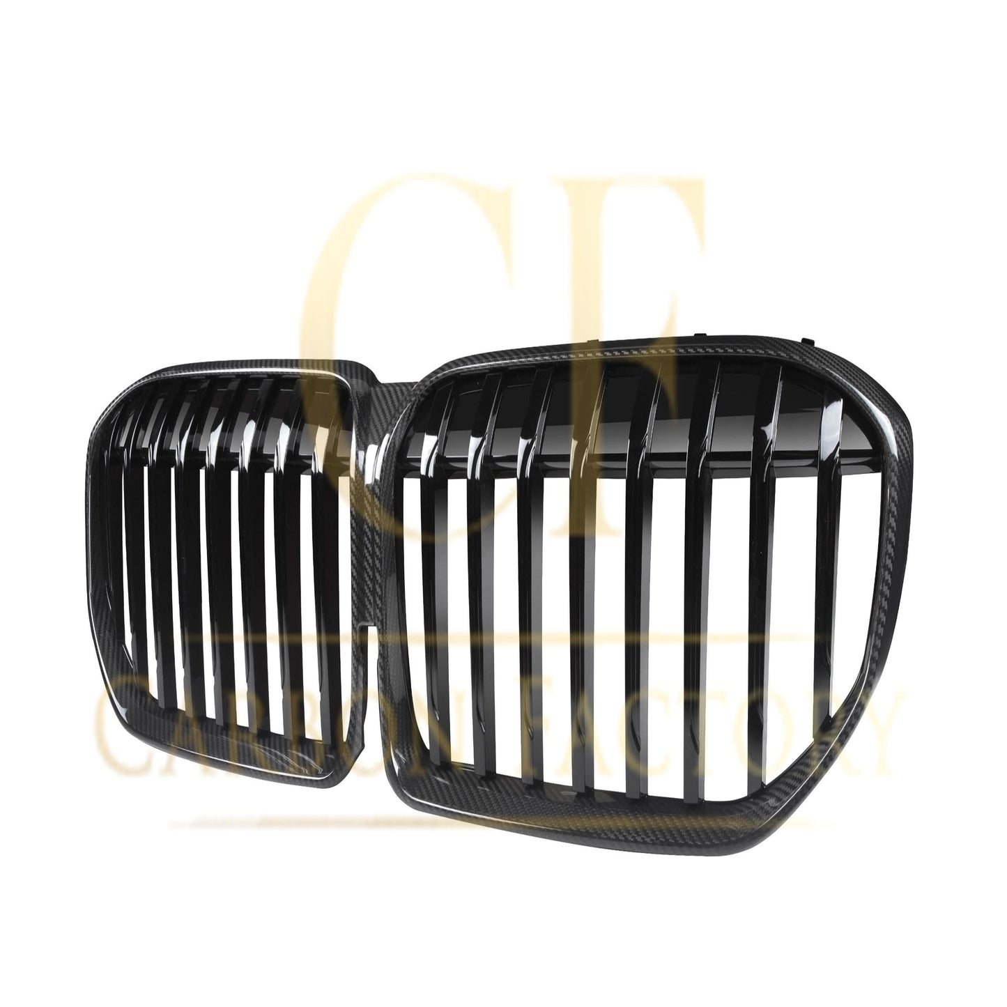 Pre-Preg Carbon Fibre Front Grille for BMW G11 G12 7 Series LCI 20-23 - Carbon Factory