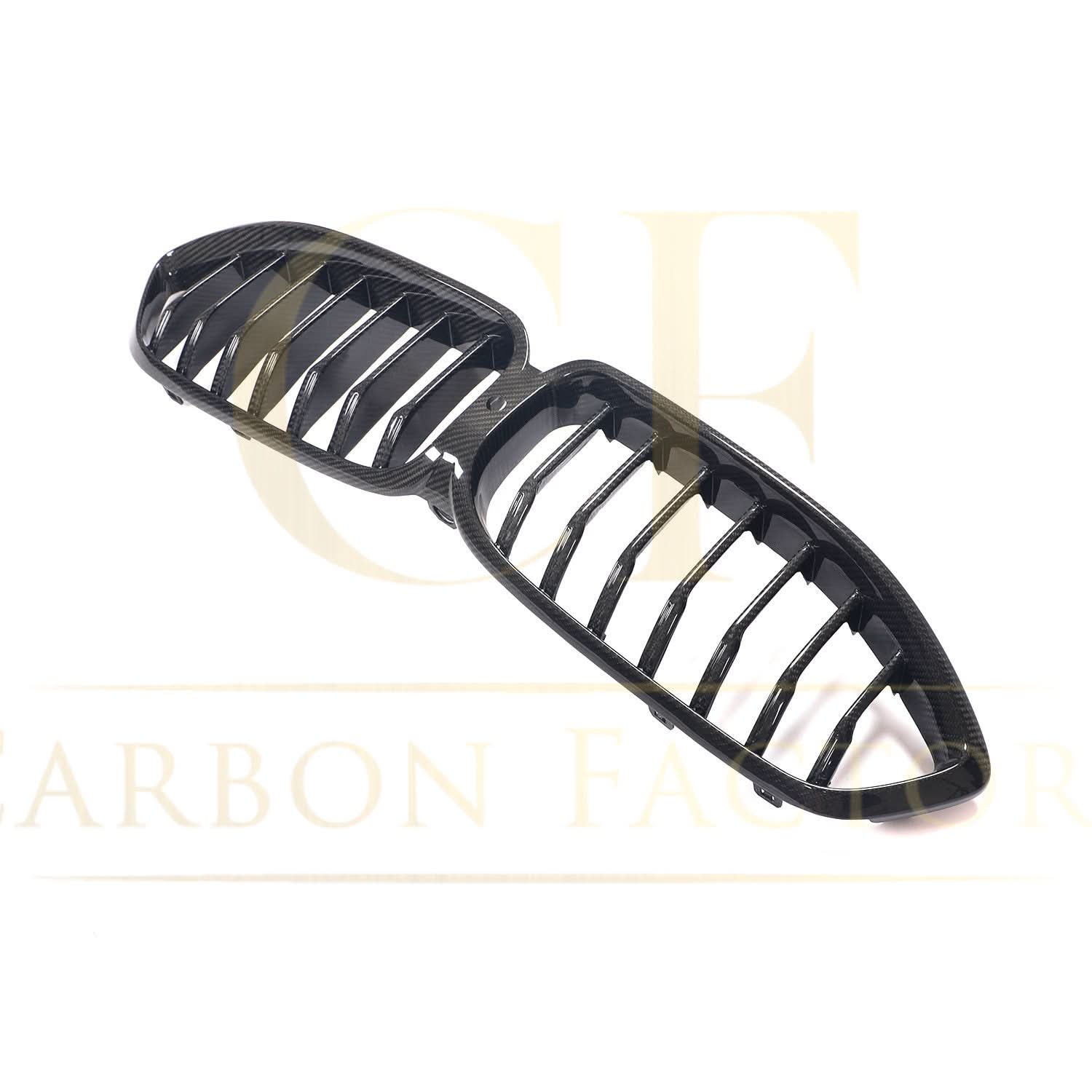 Single Slat Pre-preg Carbon Fibre Front Grille for BMW G14 G15 G16 8 Series 18-22 - Carbon Factory