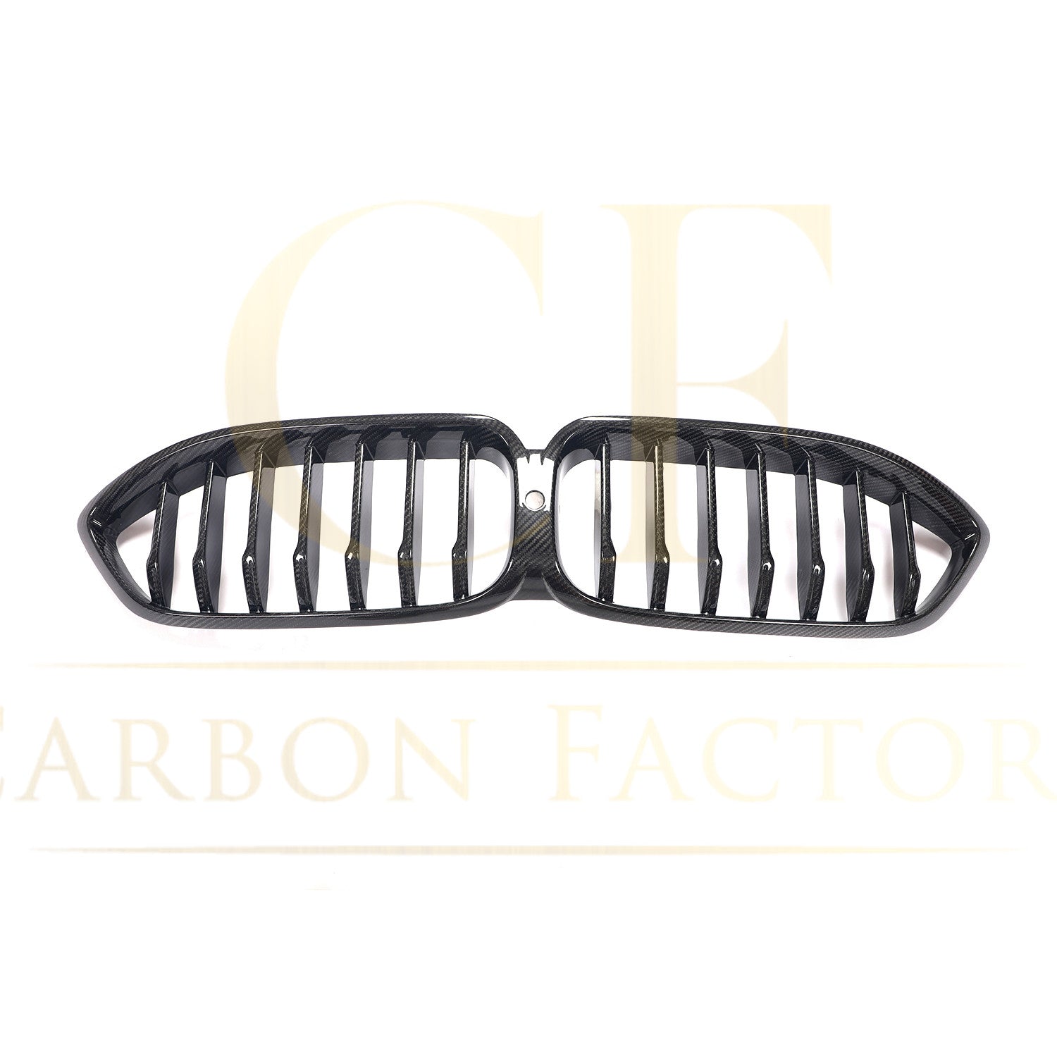Single Slat Pre-preg Carbon Fibre Front Grille for BMW G14 G15 G16 8 Series 18-22 - Carbon Factory