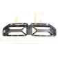 V style Pre-Preg Carbon Fibre Front Grill for BMW G87 M2 23-Present - Carbon Factory