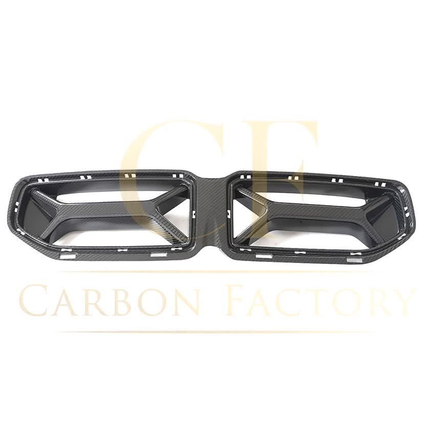 V style Pre-Preg Carbon Fibre Front Grill for BMW G87 M2 23-Present - Carbon Factory