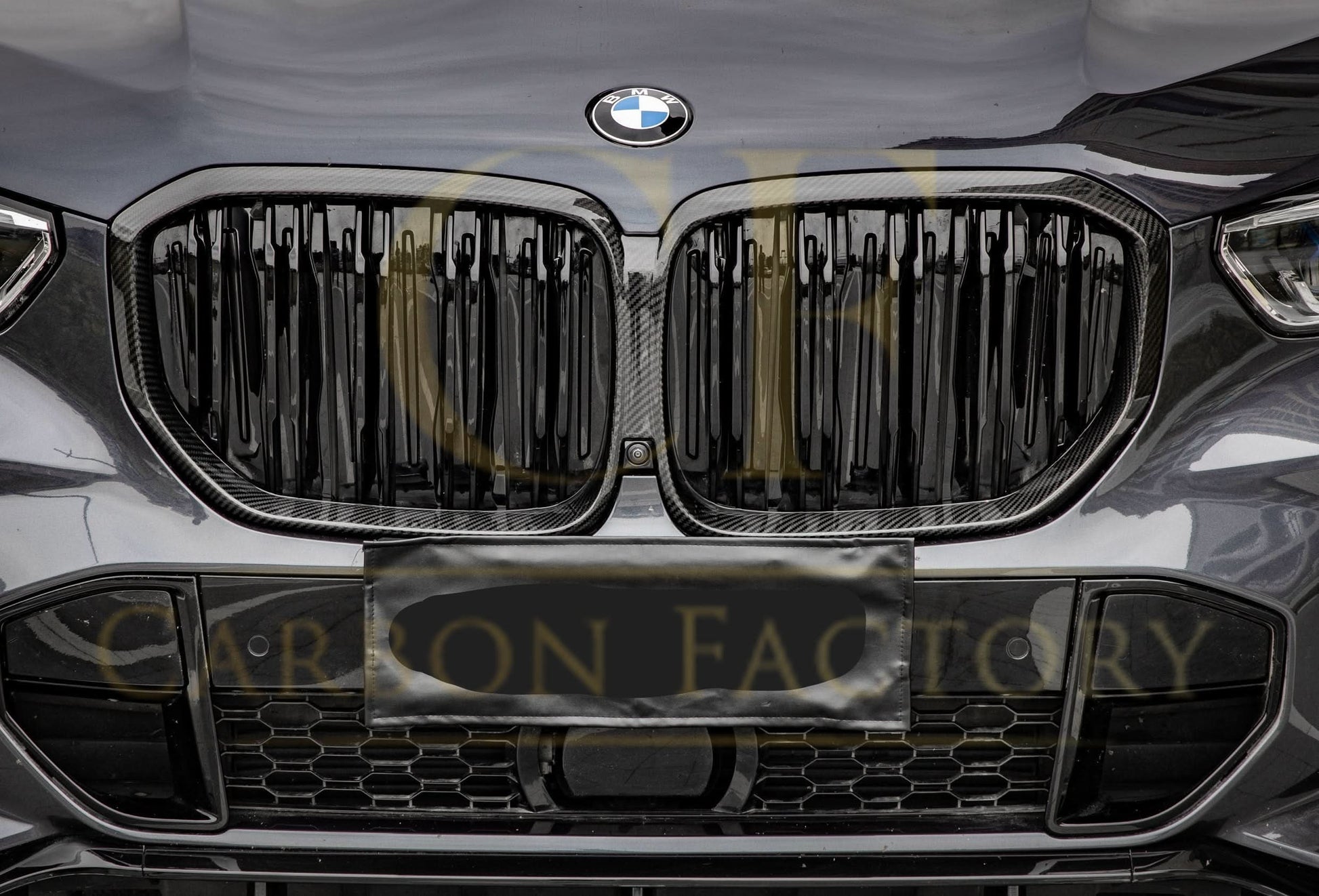 Pre-preg Carbon Fibre Front Grille for BMW G05 X5 19-22 - Carbon Factory