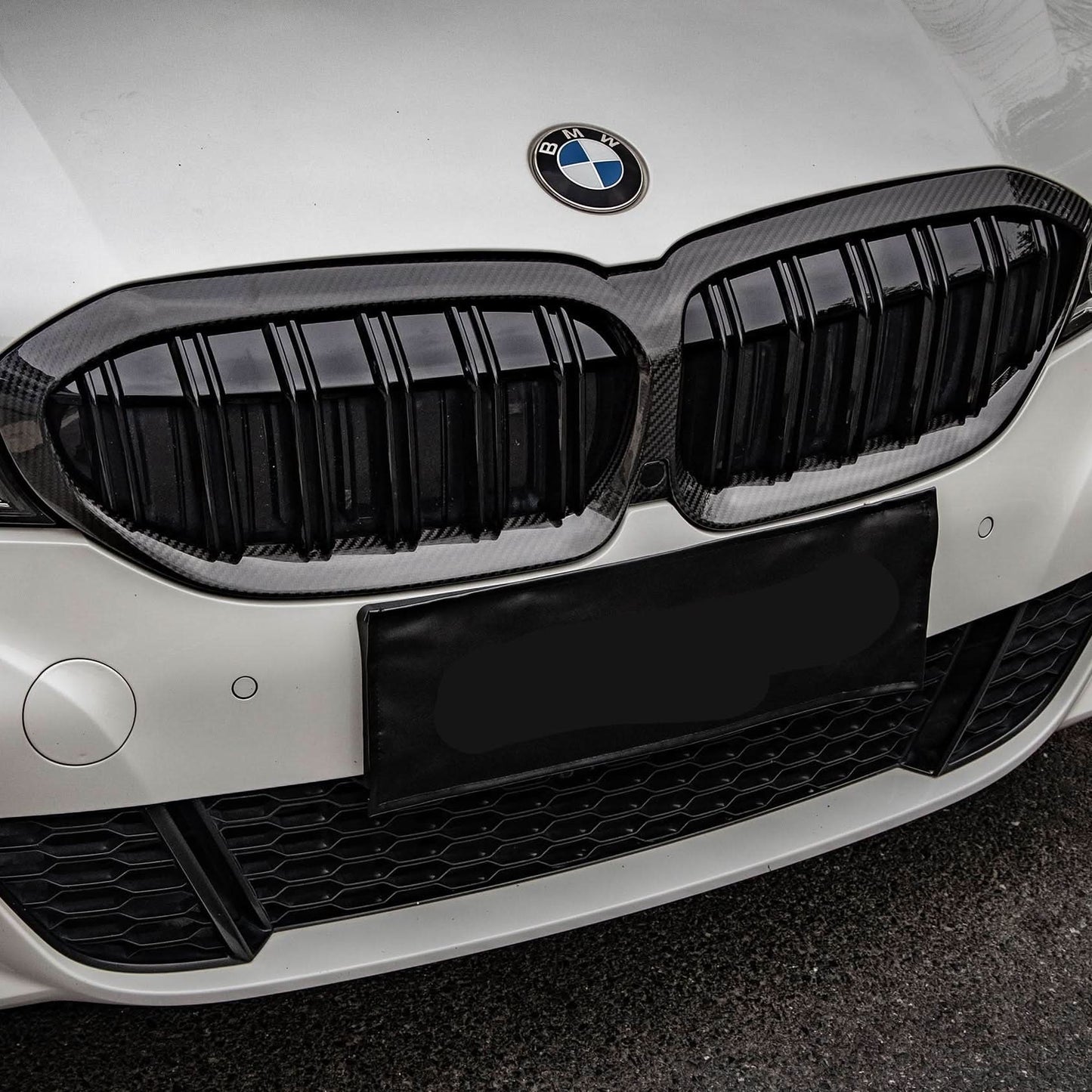 Pre-Preg Carbon Fibre Front Grille for BMW G20 G28 3 Series 19-22 - Carbon Factory